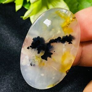 Elegant Dendrite Agate 37x22x5 mm